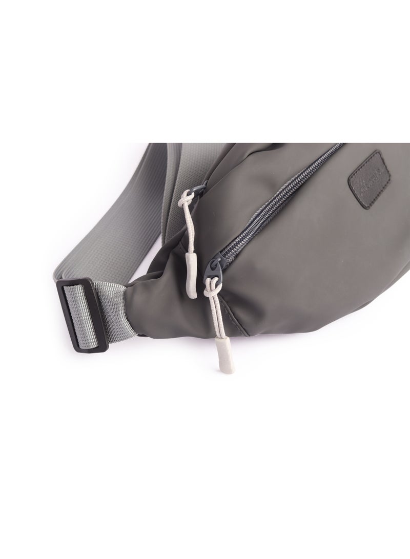 ايه ار سابلاي ايه ار ويف حقيبة خصر مقاومة للماء – حقيبة كتف متعددة الاستخدامات للسفر والأنشطة الخارجية – حقيبة خصر متعددة الجيوب بثلاثة سحابات – حزام قابل للتعديل بطول 140 سم – حقيبة خفيفة الوزن تزن 200 جرام مناسبة للمهرجانات والمشي لمسافات طويلة - Image 3